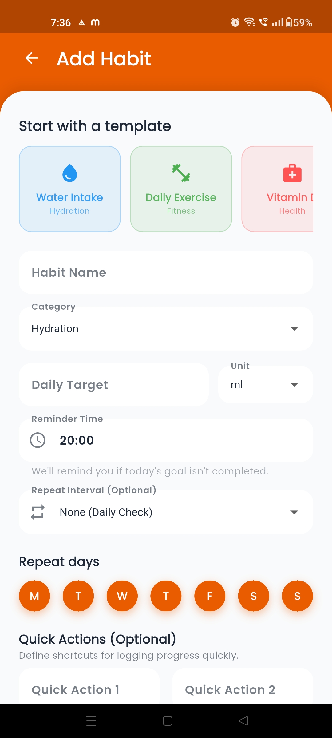 Add Habit